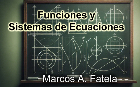 Curso de Funciones y sistemas de ecuaciones